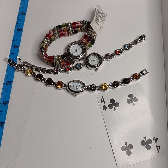 Lot Of 3 Untested Cute Multicolor Watches - Picture 2 of 7